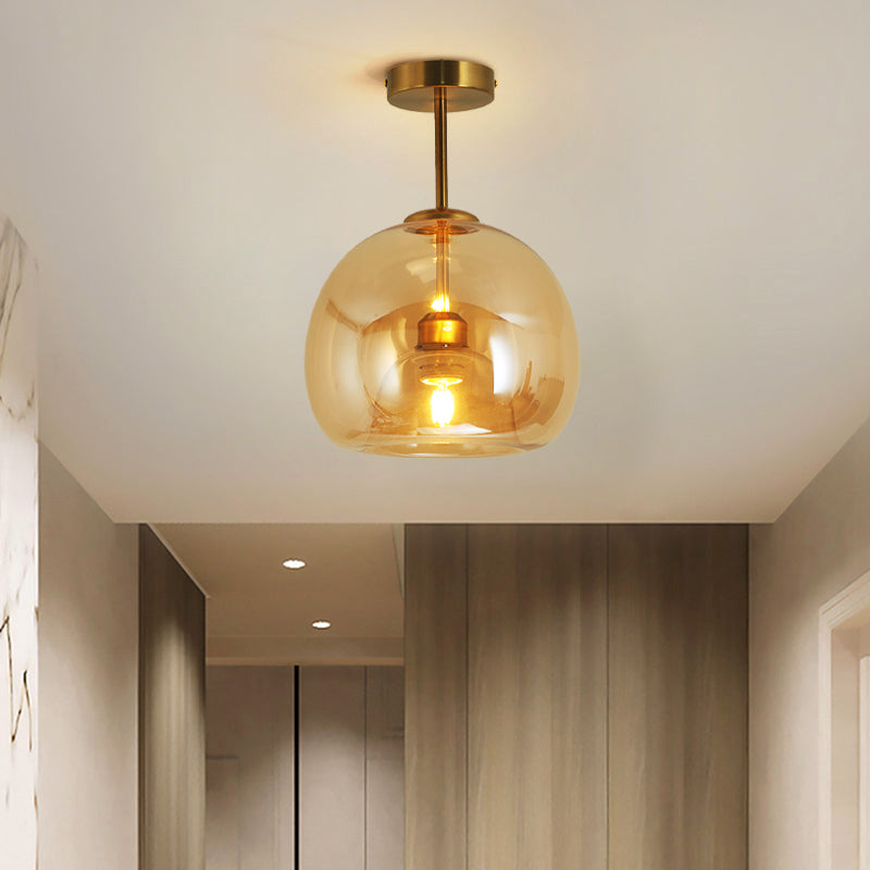 Goldenova - Elegante Ronde Plafondlamp in Zwart en Goud