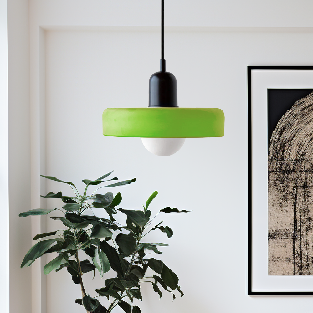 Bauhaus Hanglamp – Gekleurd Glas Stijlvol Design