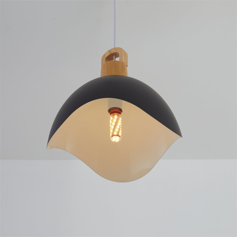 EleganteLuxe - Vintage Hanglamp in Zwart Metaal voor Sfeer en Stijl