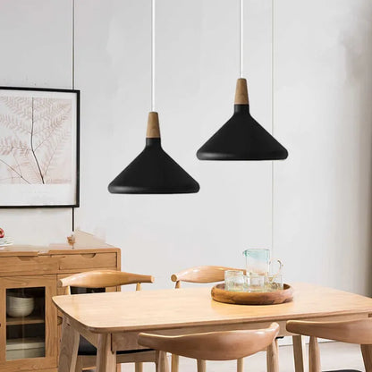 Macaron - Conische Metalen Hanglamp voor Stijlvolle Verlichting