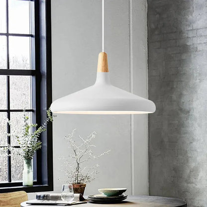 Macaron - Conische Metalen Hanglamp voor Stijlvolle Verlichting