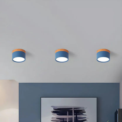 Scandinavische LED Plafondlamp voor Een Strakke Look