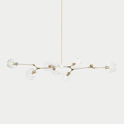 Speelse Sputnik Hanglamp met Glazen Bubbels