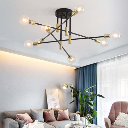 ORBITA Glazen Bolkroon | Luxe Hanglamp met Elegant Ontwerp