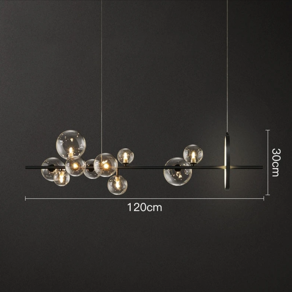 Macrocosm | Luxe Hanglamp van Geblazen Glas - Elegant en Modern Design