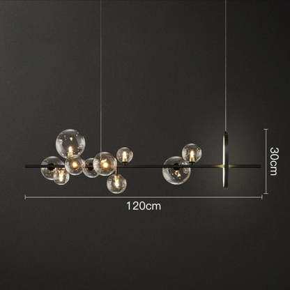 Macrocosm | Luxe Hanglamp van Geblazen Glas - Elegant en Modern Design