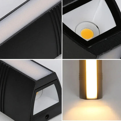 NightBeam - LED-Wandlamp voor Buiten met Krachtige Verlichting