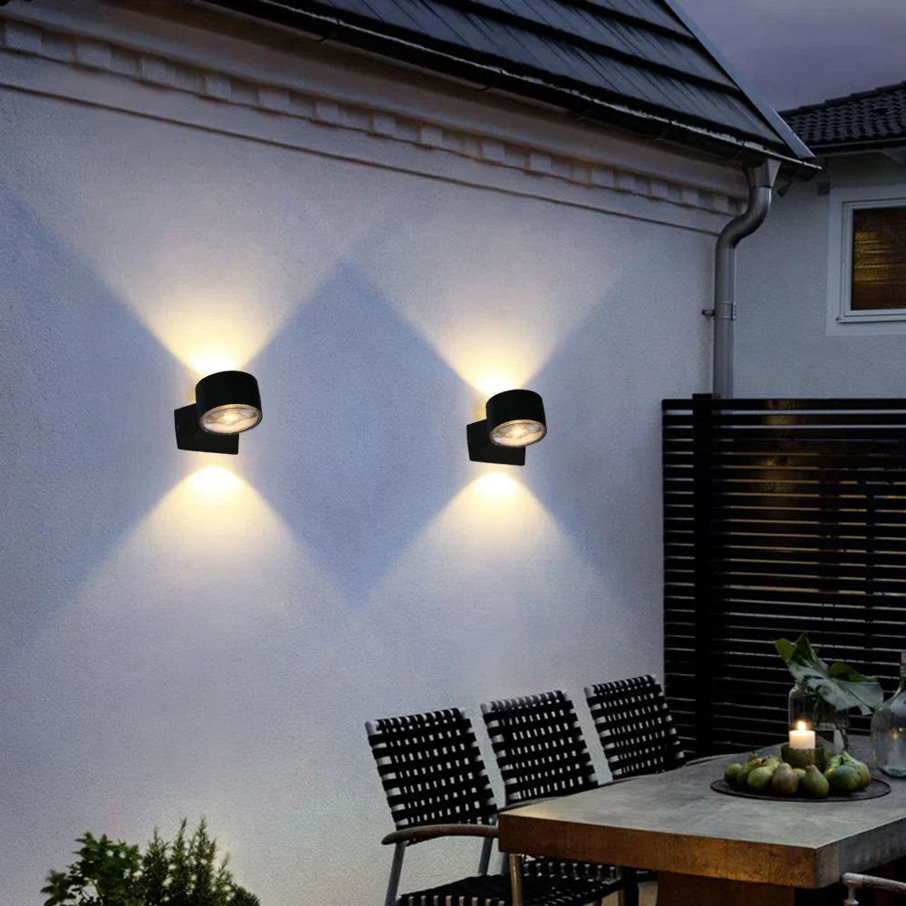 RainBlock - Waterdichte Aluminium Wandlamp voor Duurzame