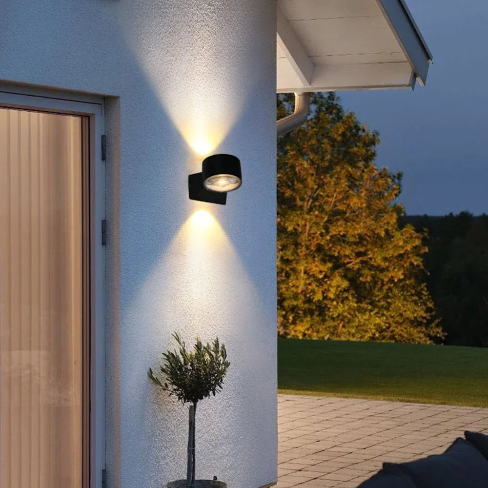 RainBlock - Waterdichte Aluminium Wandlamp voor Duurzame