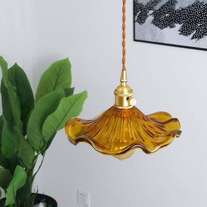 LumiHibiscus - Elegante hibiscusbloem hanglamp voor sfeervolle verlichting