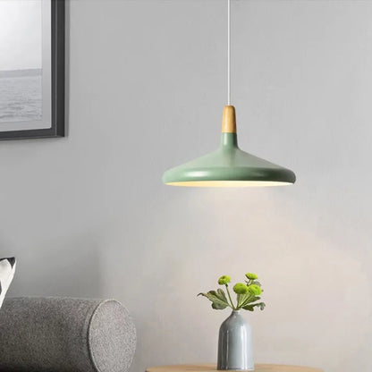 Macaron - Conische Metalen Hanglamp voor Stijlvolle Verlichting