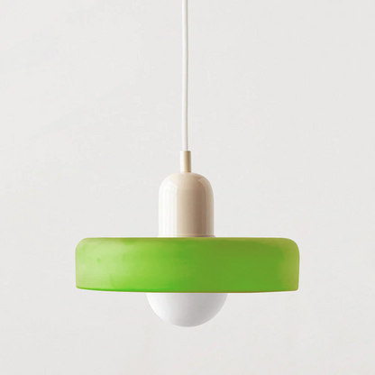 Bauhaus Hanglamp – Gekleurd Glas Stijlvol Design