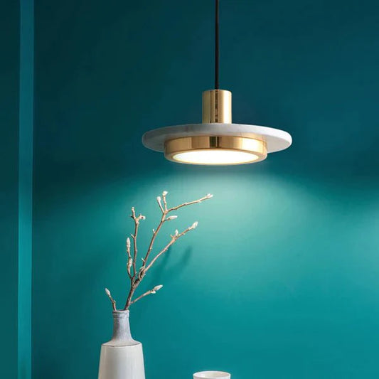 Moderne Eenvoudige Marmeren Hanglamp | Luxe en Minimalistische Verlichting