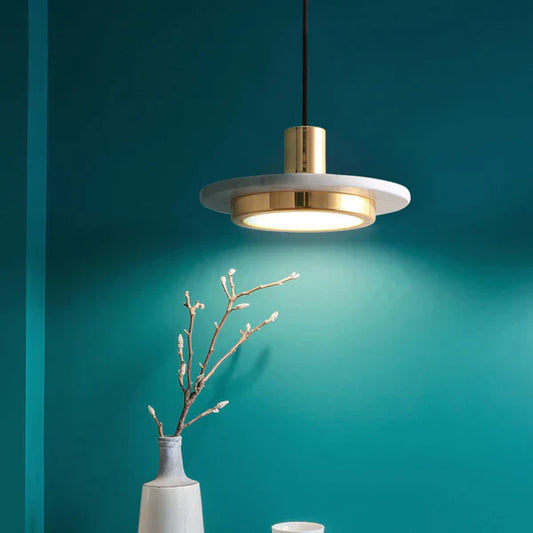 Sleek - Moderne Marmeren Hanglamp voor Luxe Verlichting