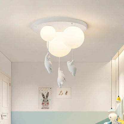 SkyDream - Hanglamp voor Kinderen met Beer en Ballon