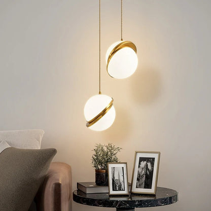 Lumaglo™ Gouden Hanglamp | Luxe en Moderne Verlichting