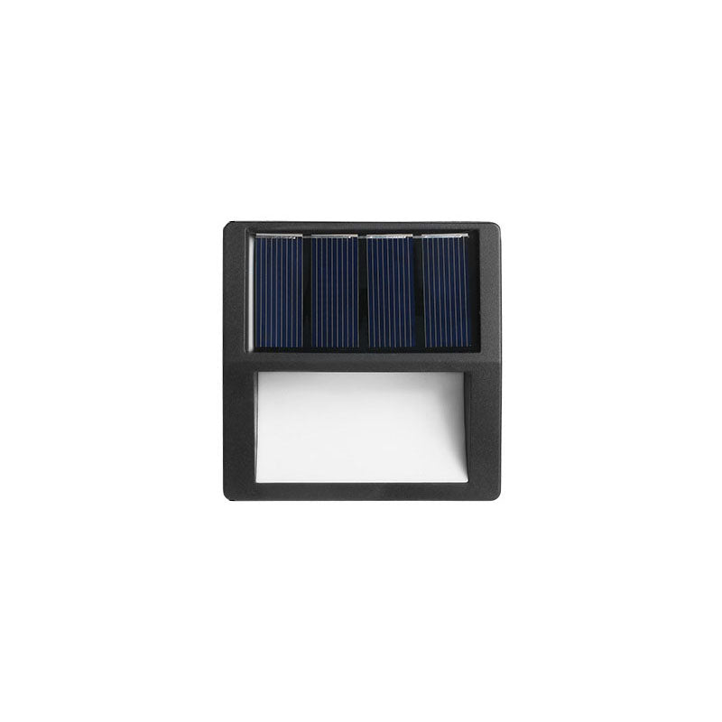 EcoBright – Luces solares LED impermeables para terraza para exteriores