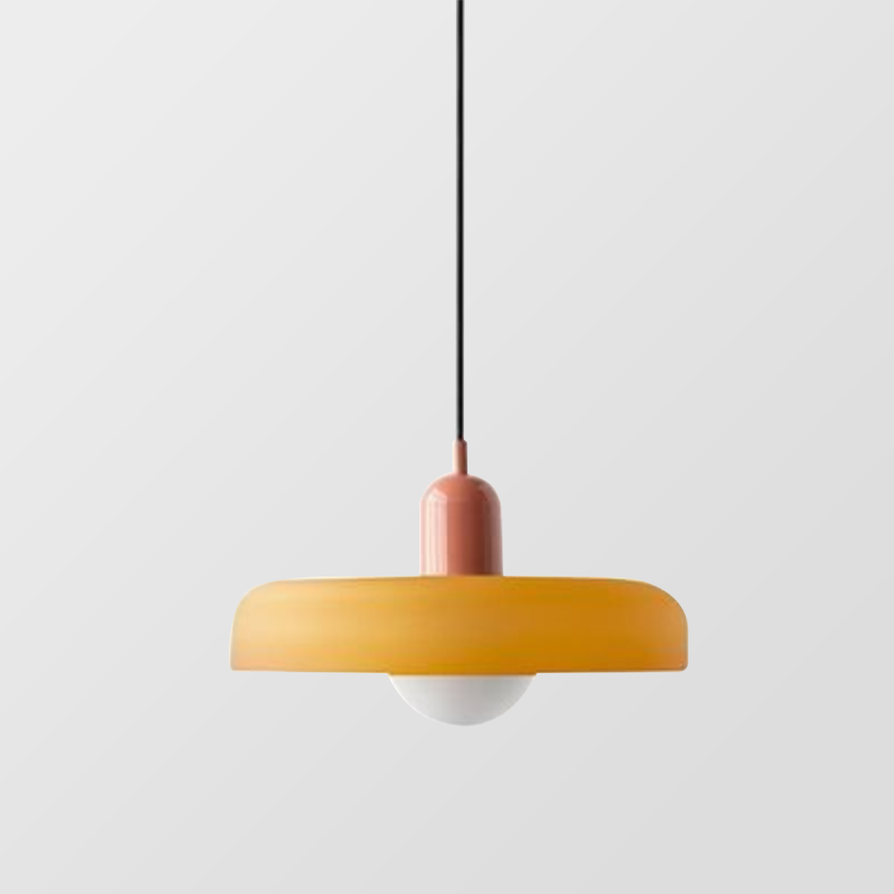 Bauhaus Hanglamp – Gekleurd Glas Stijlvol Design