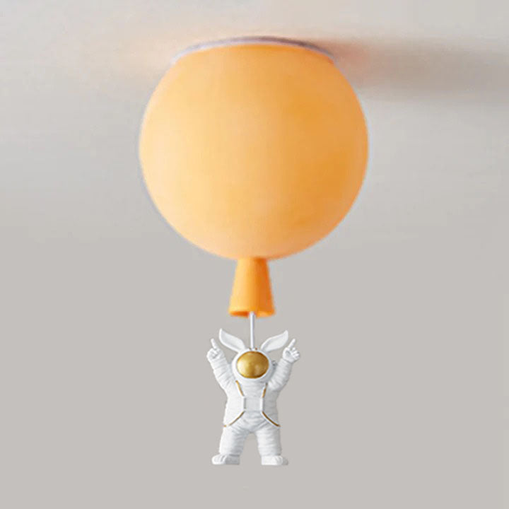 Fateh Moderne Maan/Astronauten LED Plafondlamp van Acryl voor