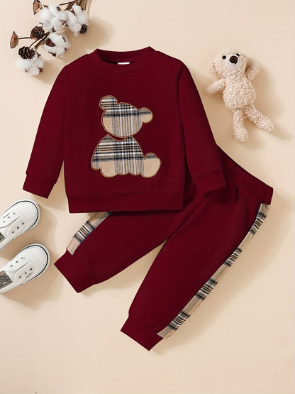 2-delige outfit - beer sweatshirt en broek