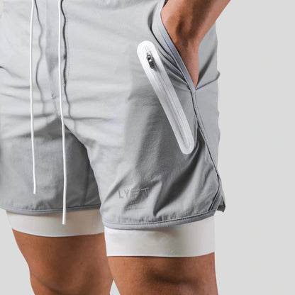 2-in-1 Sportbroek Heren Workout Essentials