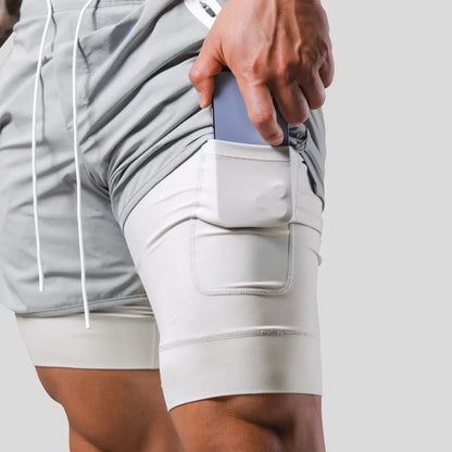 2-in-1 Sportbroek Heren Workout Essentials