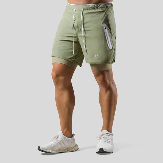 2-in-1 Sportbroek Heren Workout Essentials