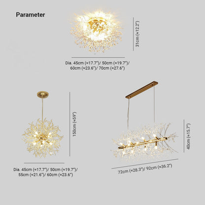 Lili Design LED Hanglampen - Elegant Metaal voor Woonkamer