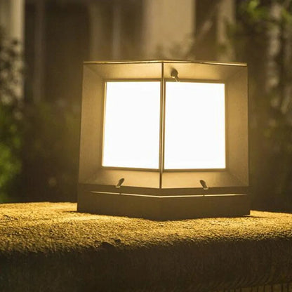 GeoGlimmer - Kubus Staande LED Lamp voor Buiten