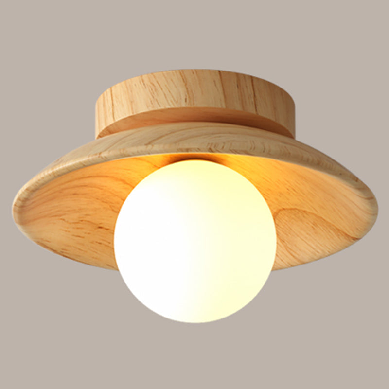 NatureGlow - Design Plafondlamp van Hoogwaardig Hout