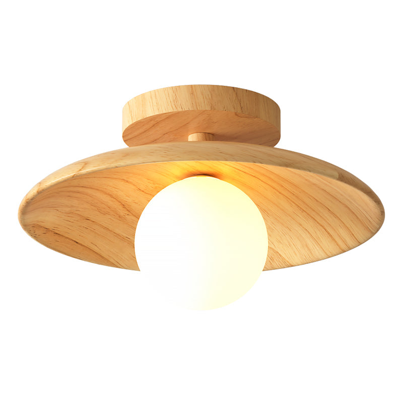 NatureGlow - Design Plafondlamp van Hoogwaardig Hout