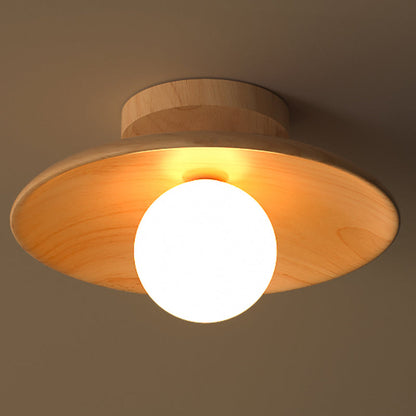 NatureGlow - Design Plafondlamp van Hoogwaardig Hout