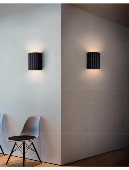 ResinGlow: lámparas de pared modernas de resina para una iluminación elegante