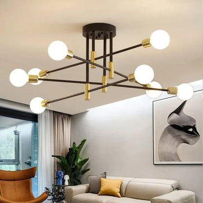 ORBITA Glazen Bolkroon | Luxe Hanglamp met Elegant Ontwerp