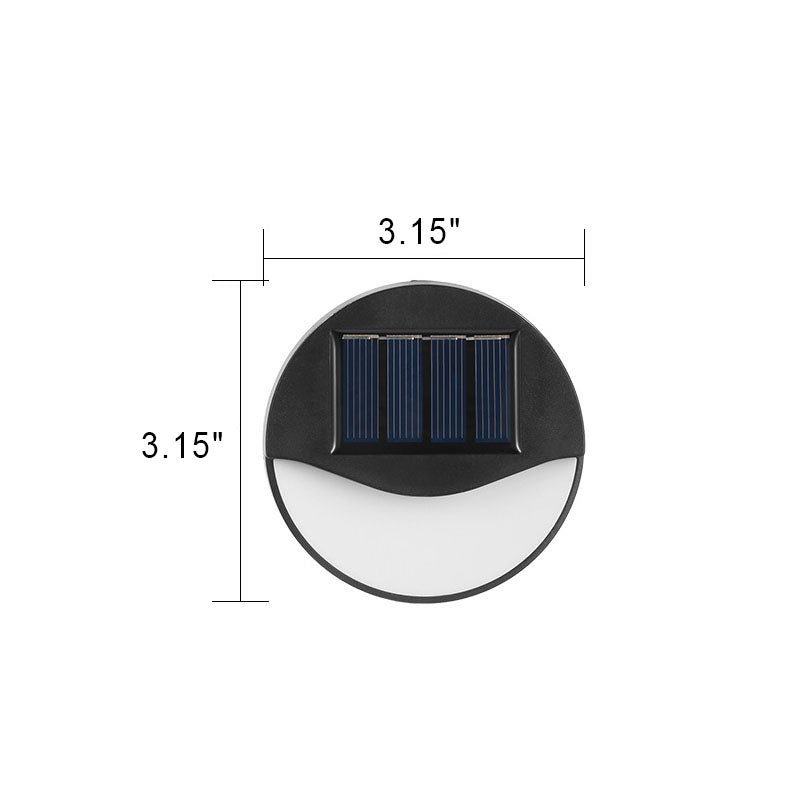 Ronde Vierkante Solar Terrastrapverlichting voor Buiten