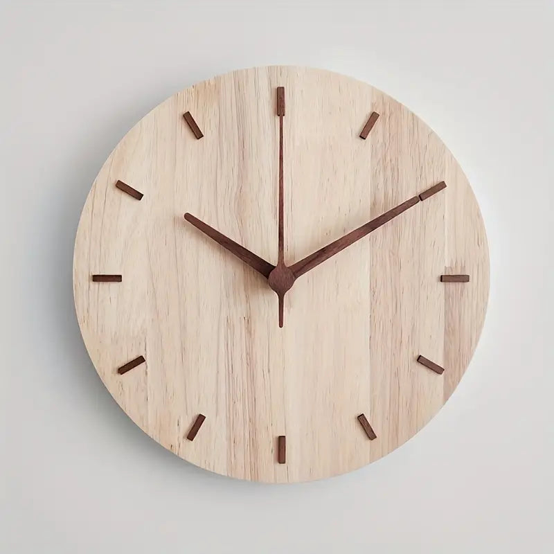 Reloj de pared minimalista elegante de zafiro