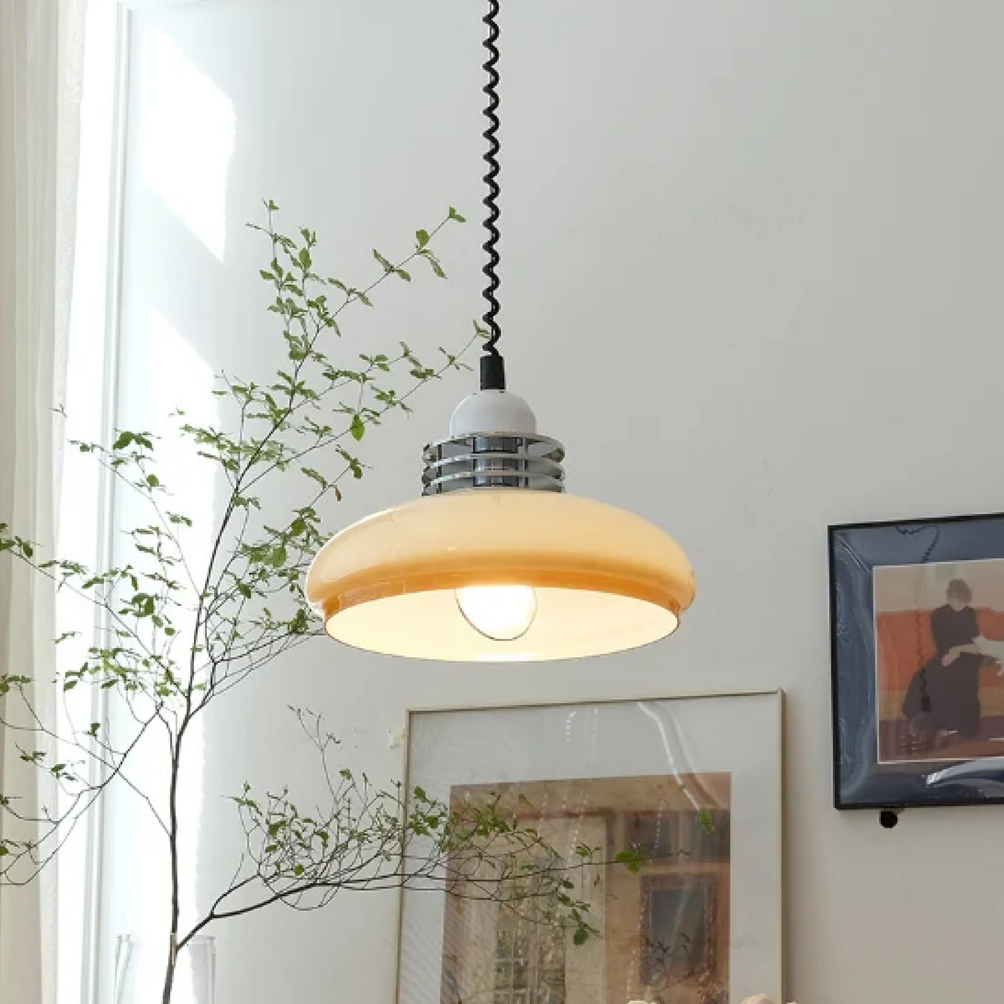 Bauhaus Glazen Hanglamp – Elegante Verlichting voor Elk Interieur