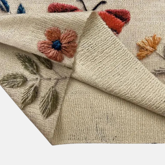 3D Bloemen Gebreide Trui Vintage Elegantie