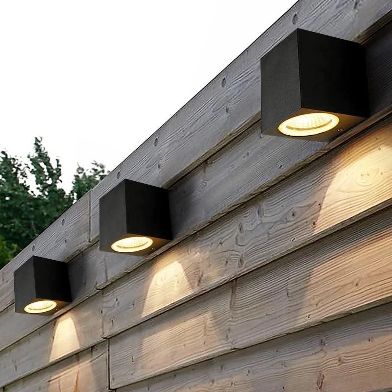 Skyline - LED-Wandlamp voor Buiten met Modern ontwerp