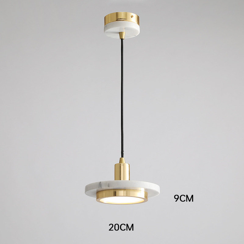 Sleek - Moderne Marmeren Hanglamp voor Luxe Verlichting