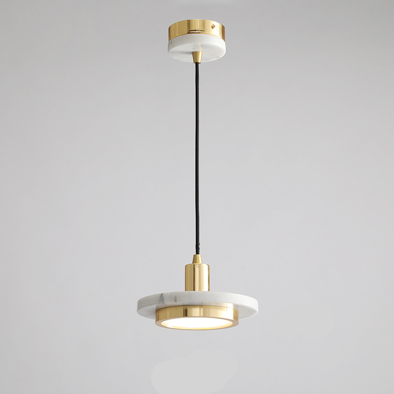 Sleek - Moderne Marmeren Hanglamp voor Luxe Verlichting