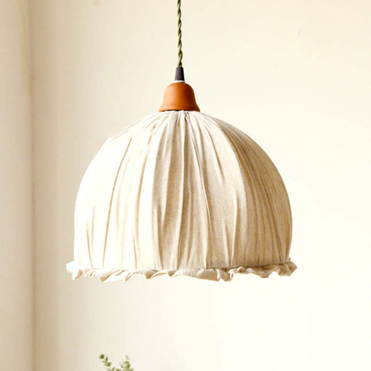 Scandinavische Hanglamp van Stof voor een Warme Sfeer