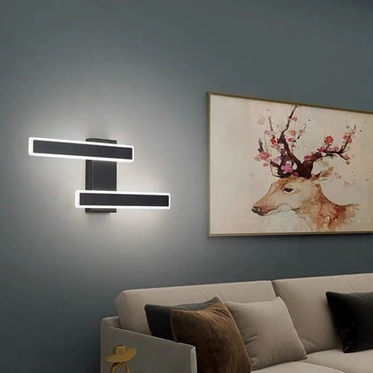 LineGlow – Lámpara de pared LED moderna con diseño de tira de luz larga