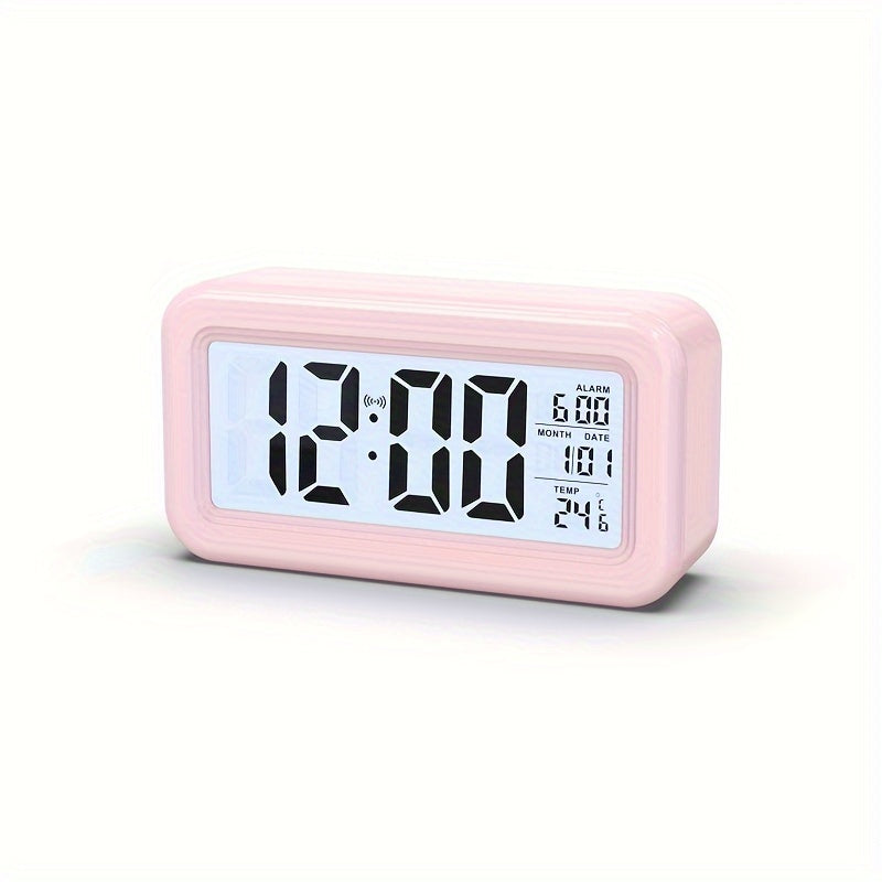 Reloj despertador digital Tampa con pantalla de temperatura