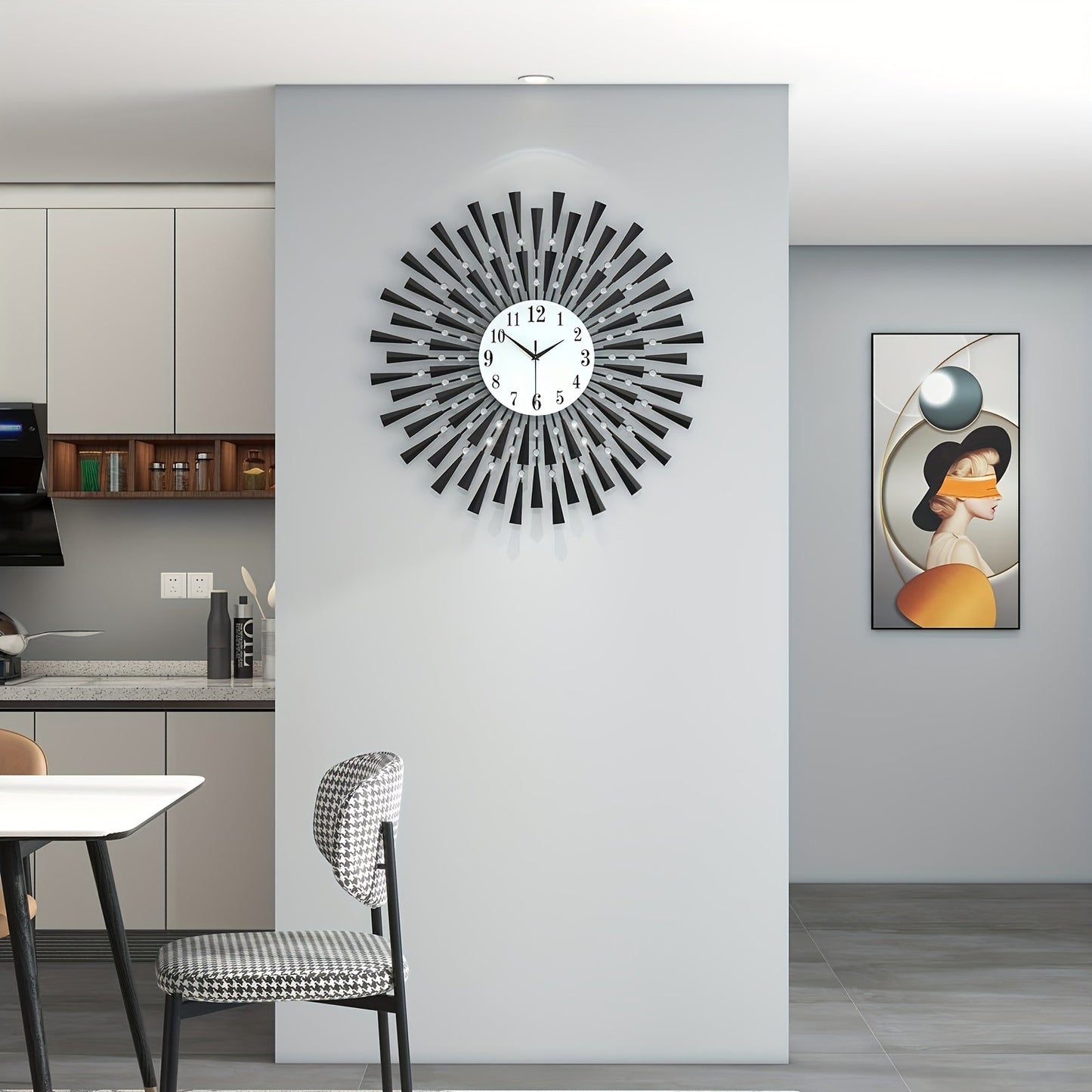 Applique murale silencieuse et moderne Swing pour chaque intérieur