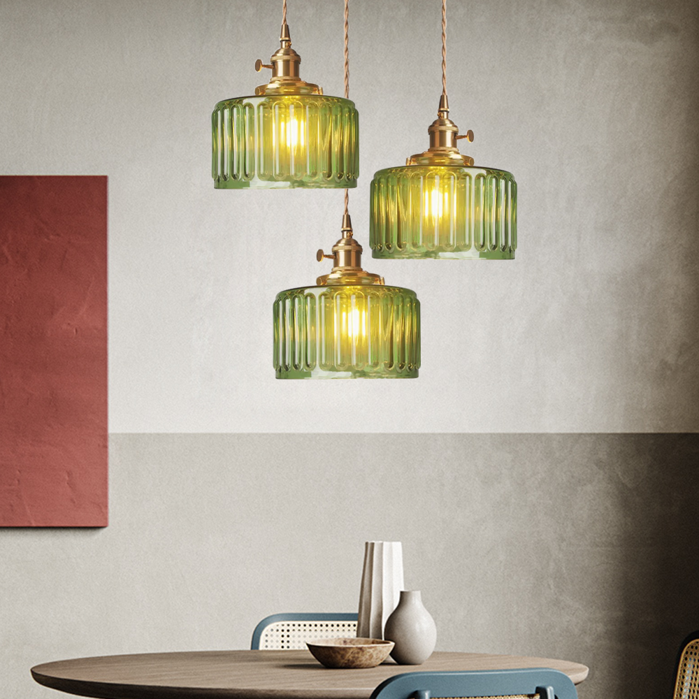 CrystalElegance™ – Lampe suspendue vintage en cristal