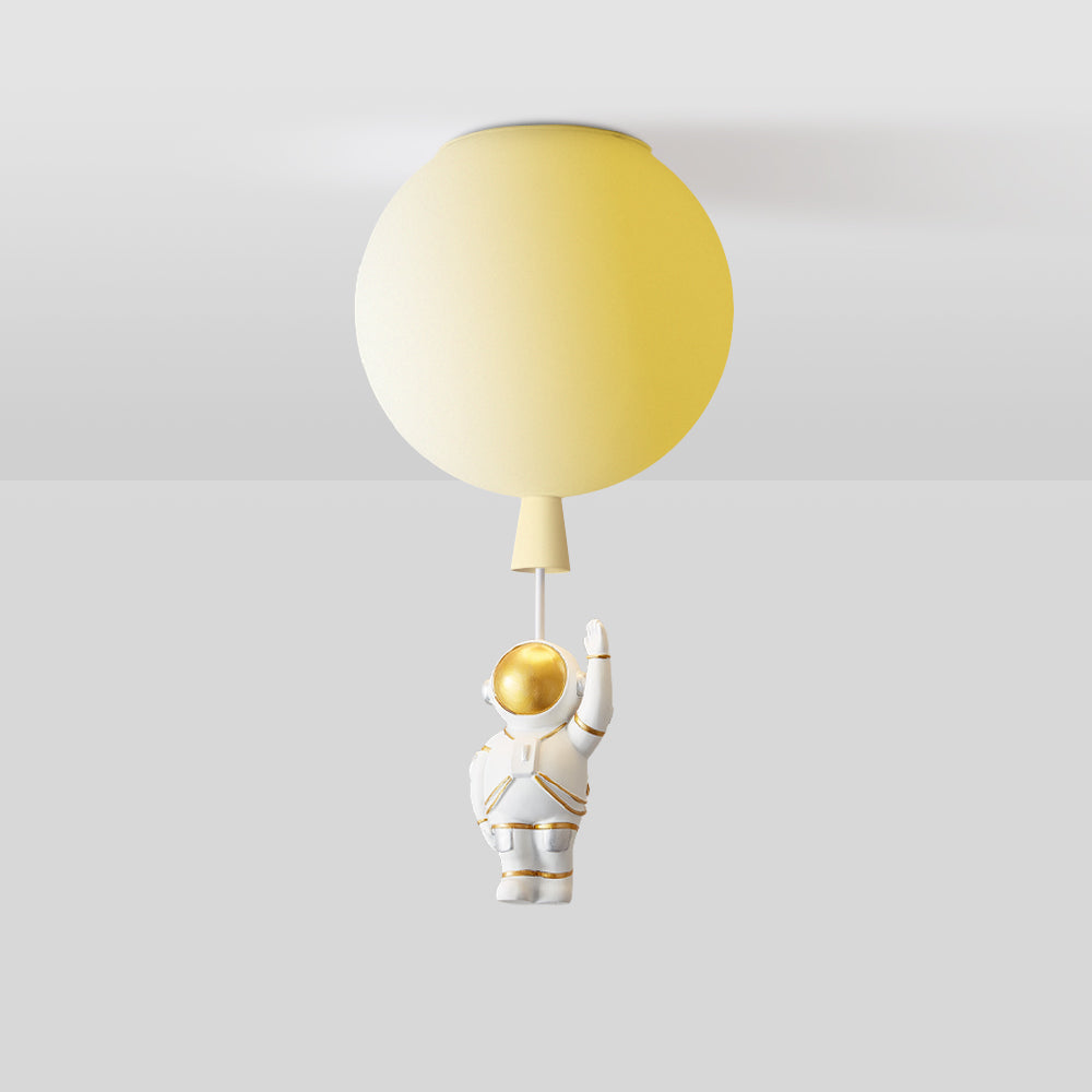 Fateh Moderne Maan/Astronauten LED Plafondlamp van Acryl voor