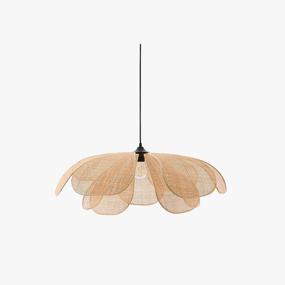 NaturelChic - Rieten Hanglamp voor Natuurlijke Slaapkamerstijl