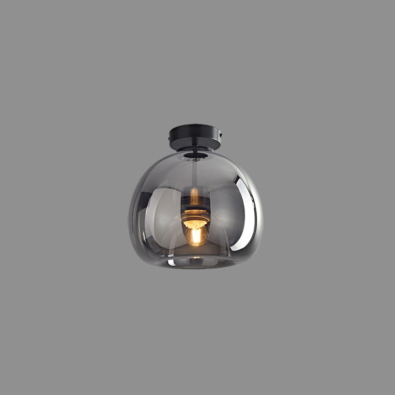 Goldenova - Elegante Ronde Plafondlamp in Zwart en Goud