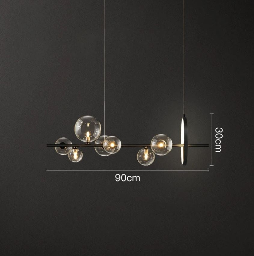 Macrocosm | Luxe Hanglamp van Geblazen Glas - Elegant en Modern Design